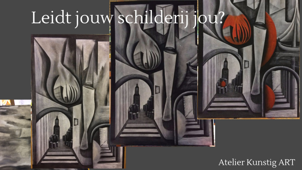 Atelier Kunstig Art leidt jouw schilderij jou?