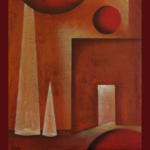 doorgang kunstigart.nl Atelier Kunstig Art schilderij Doorgang
